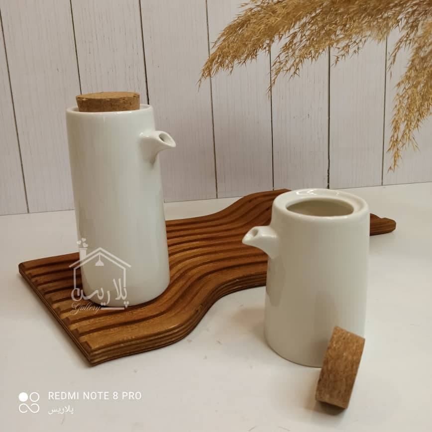 بطری روغن (روغن ریز) یا جا آبلیمو در چوب پنبه مدل ایکیا 45006