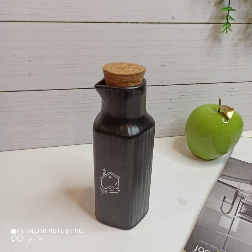 جاآبلیمو/بطری روغن سرامیک در چوب پنبه طرح ایکیا 45003_45004 — تصویر ۴