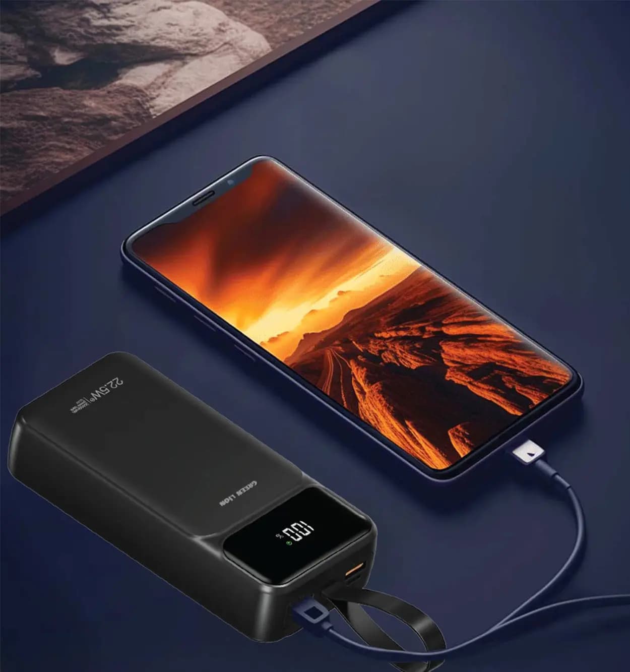 پاوربانک گرین لاین مدل POWER TANK ظرفیت 30000 میلی آمپر ساعت — تصویر ۳