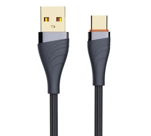 کابل شارژ LDNIO LS691 مدل USB به TYPE C طول 1 متر کنفی — تصویر ۲