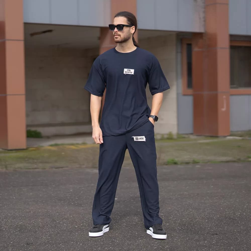 ست تیشرت و شلوار مردانه بالنسیاگا کد 29264
