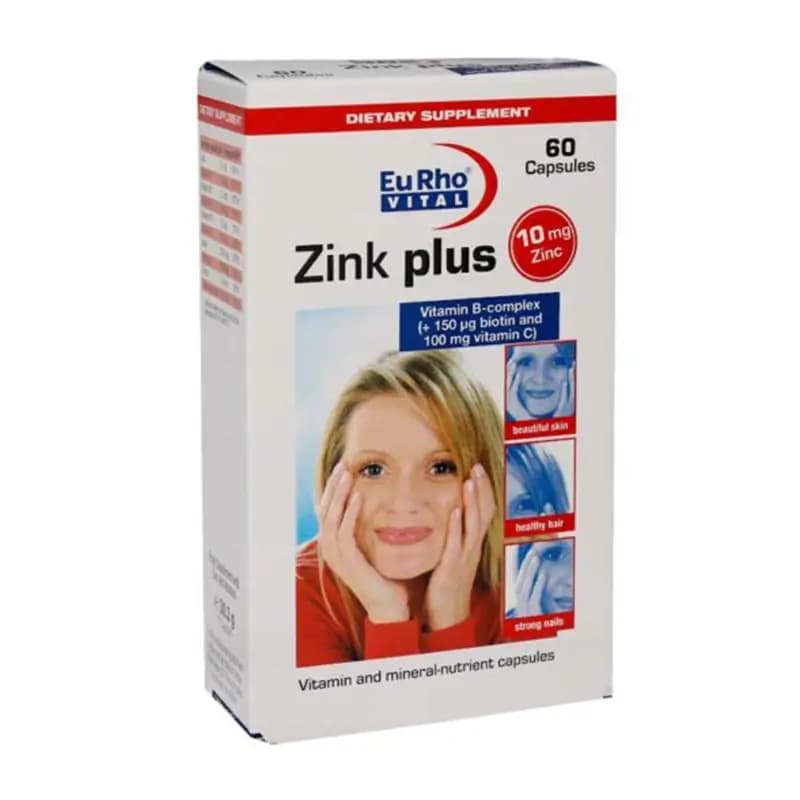 قرص زینک پلاس یوروویتال (eurho vital) 10 میلیگرمی — تصویر ۲