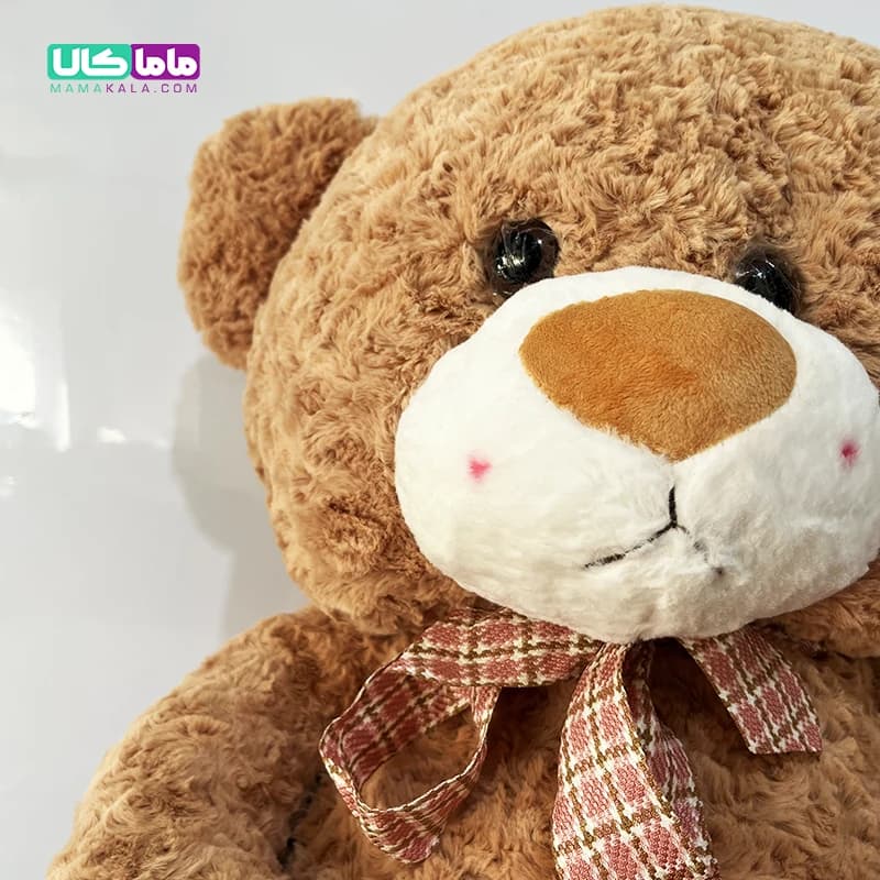 عروسک خرس تدی سایز بزرگ مدل قلب به دست لاو یو 90 سانتیمتر — تصویر ۵