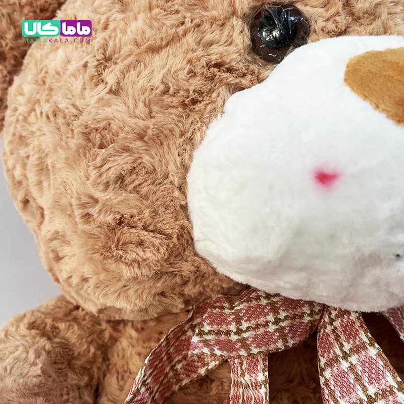 عروسک خرس تدی سایز بزرگ مدل قلب به دست لاو یو 90 سانتیمتر — تصویر ۷