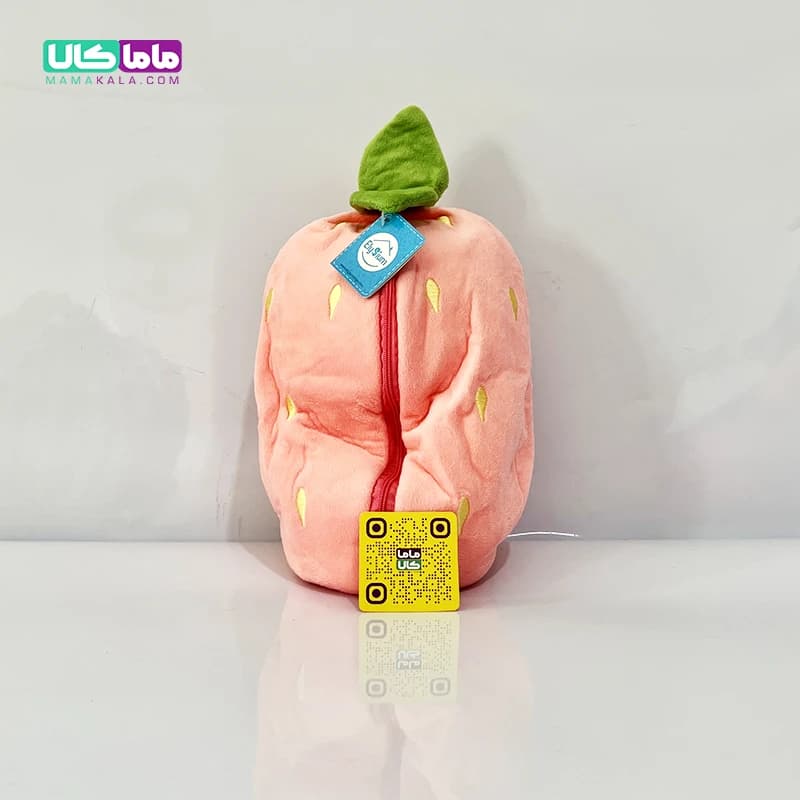 عروسک خرگوش سورپرایزی موزیکال تنفسی مدل توت فرنگی 30 سانتیمتر — تصویر ۲