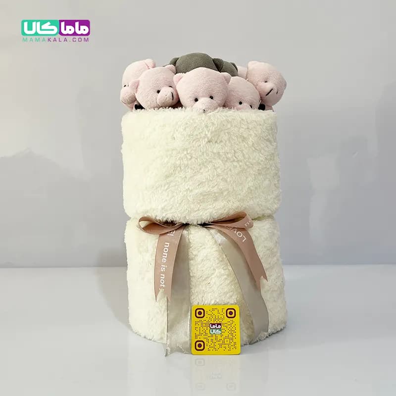عروسک خرس تدی مدل دسته گل بوکت تدی 02 — تصویر ۲