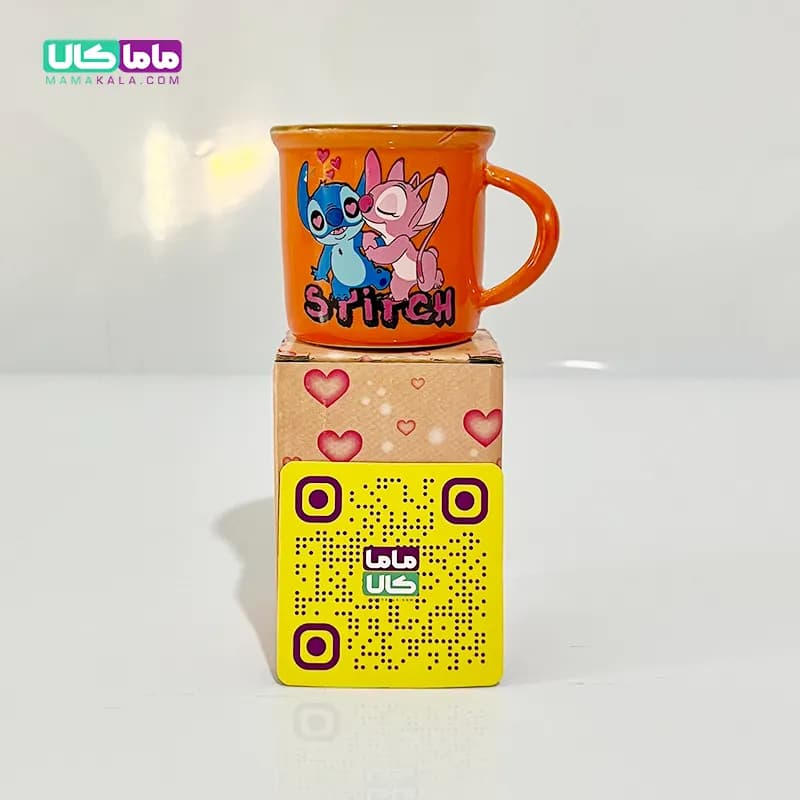 ماگ سرامیکی فانتزی کلکسیونی کوچک مدل استیج عاشق قرمز
