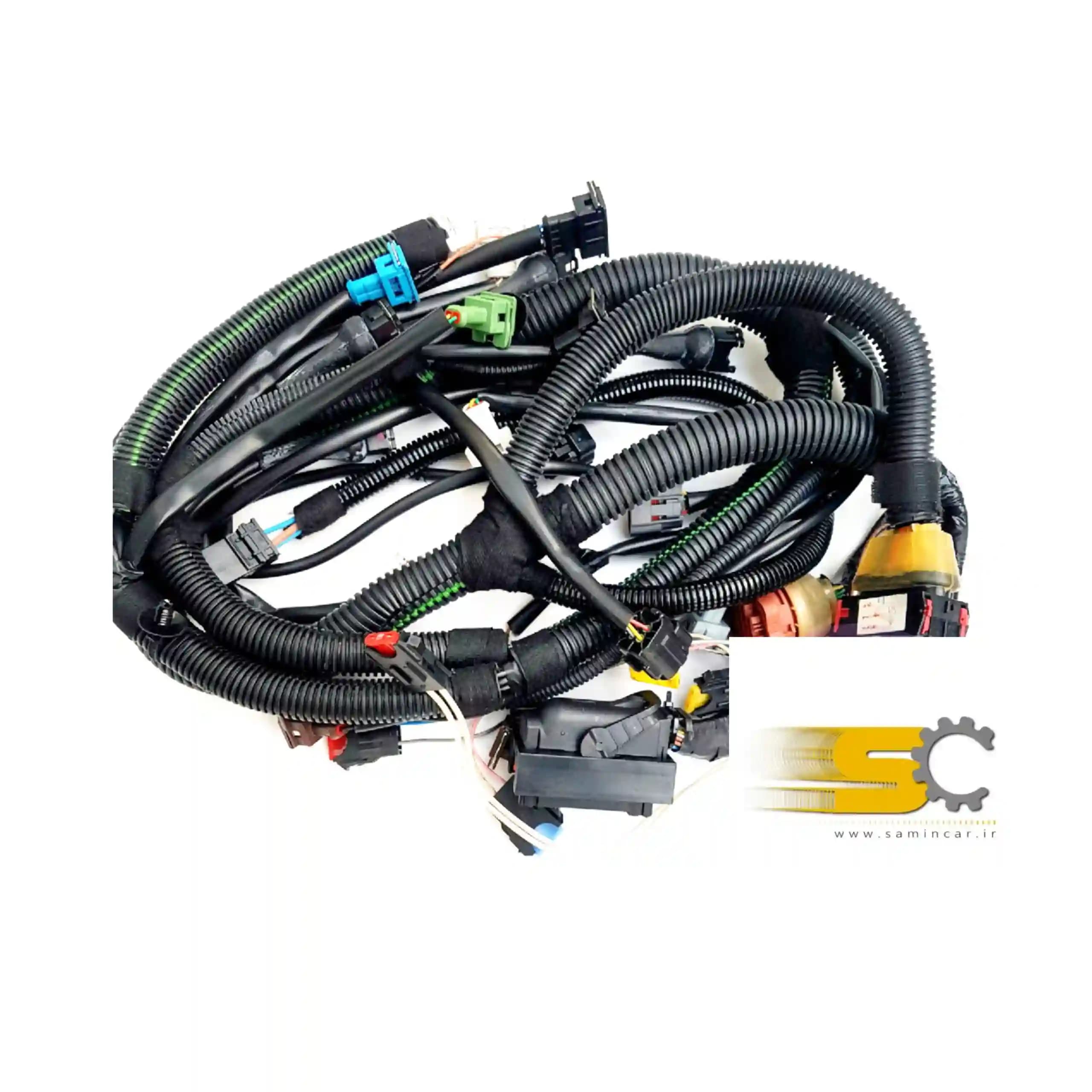 سیم کشی موتور پژوXU7 تک سوز 542180 – SSAT شرکتی