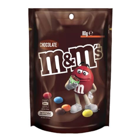 اسمارتیز شکلاتی ام اند ام ۸۰ گرمی
