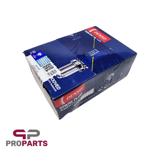 شمع پایه کوتاه مدل K20PRU-11-3145 دنسو Denso ژاپن شرکتی ایساکو مناسب برای پژو 206 تیپ 2 — تصویر ۵