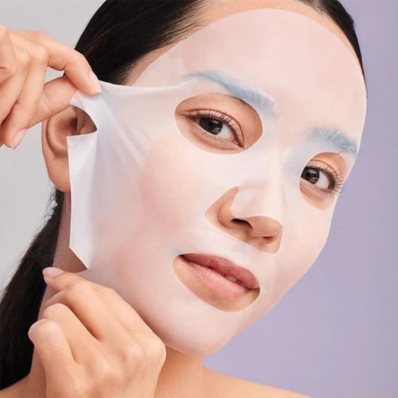 ماسک صورت آمستریس مدل دبل آیس سری جوانساز و آبرسان وزن 25 گرم — تصویر ۵