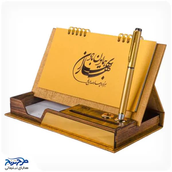 تقویم رومیزی جعبه دار سایز بزرگ