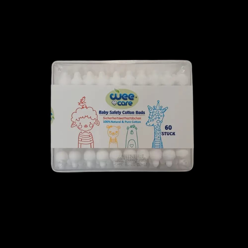 گوش پاک‌کن کودک 60 عددی Wee Care