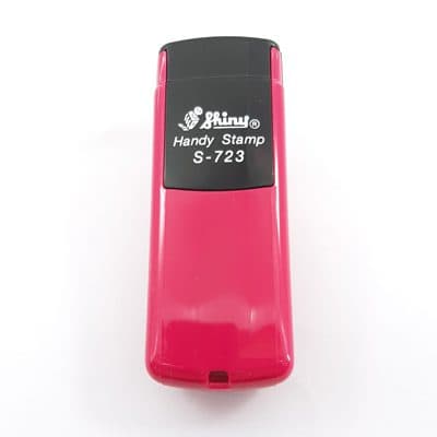 مهر جیبی ژلاتینی شاینی S-723 (18*47 میلیمتر)