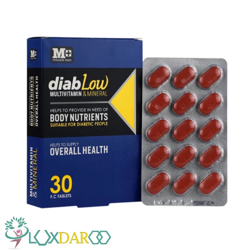 مولتی ویتامین مخصوص افراد دیابتی دیاب لو