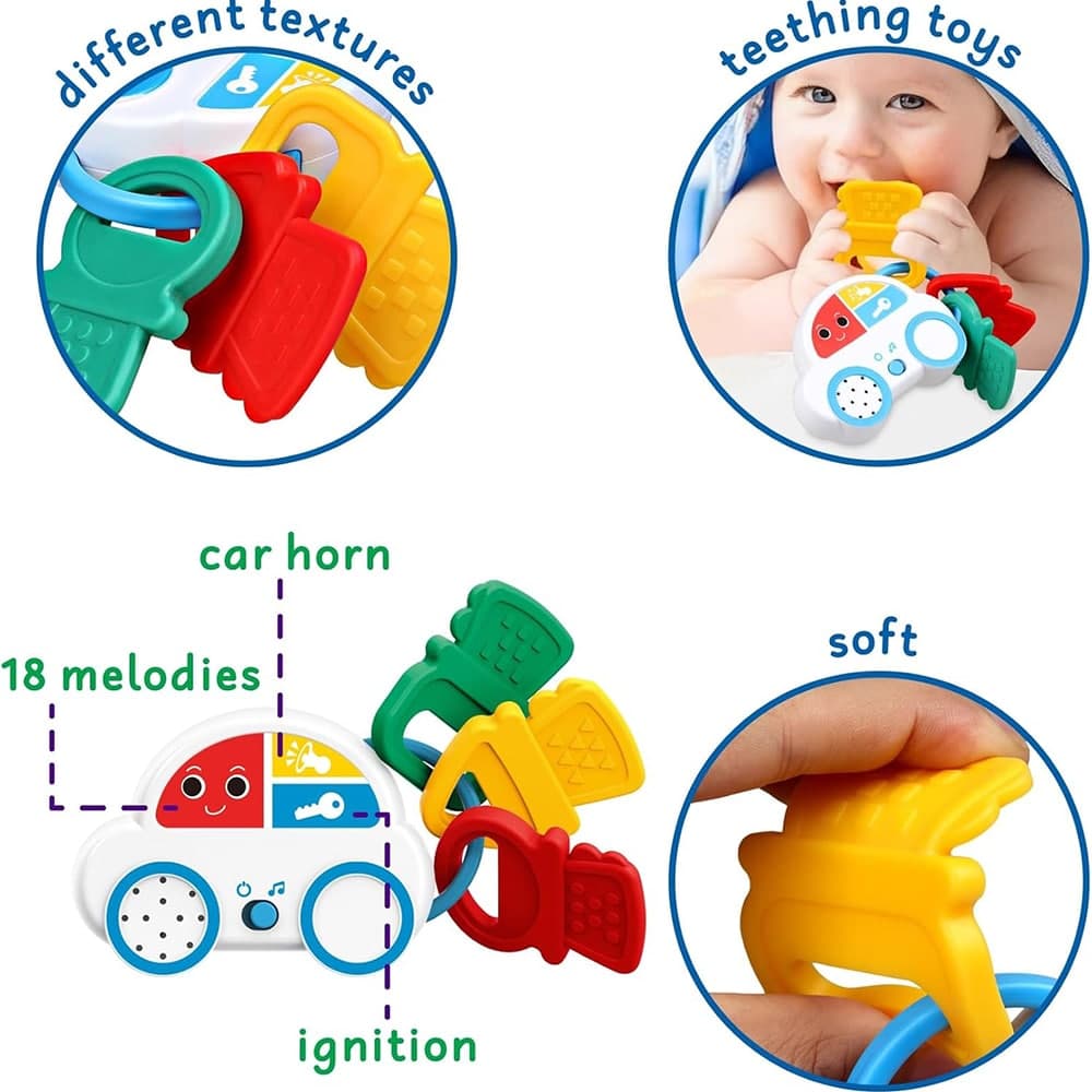 دندان گیر کلید ماشین موزیکال کد: 2305 Baoli Toys — تصویر ۴