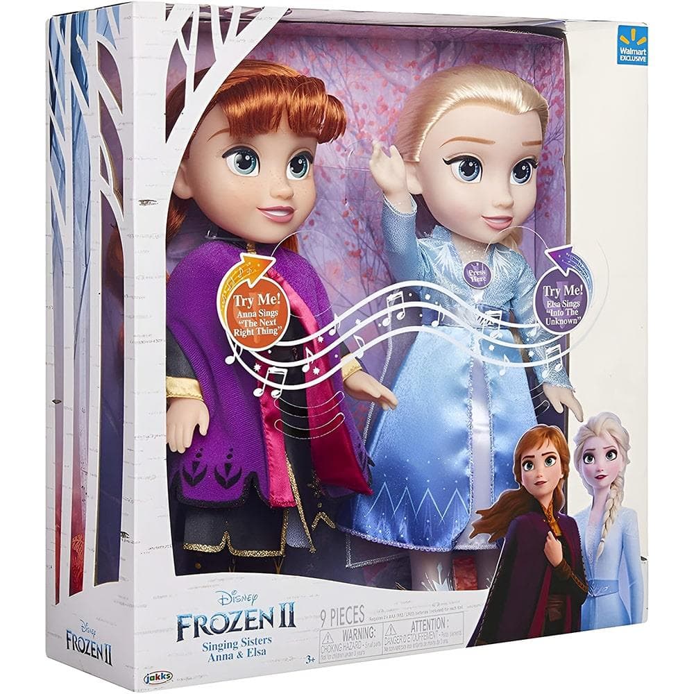 ست عروسکهای موزیکال آنا و السا دیزنی فروزن 2 کد: Disney 202861 — تصویر ۳