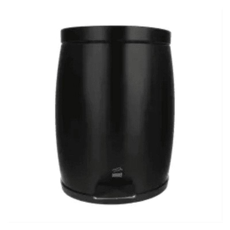 سطل زباله پدالی 14 لیتری خمره ای سایلنت مشکی بهازکالا کد 16626174