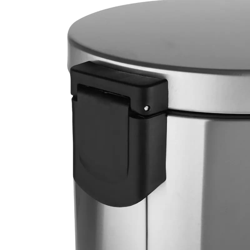 سطل زباله پدالی 14 لیتری سایلنت استیل بهازکالا کد 16176063 — تصویر ۵