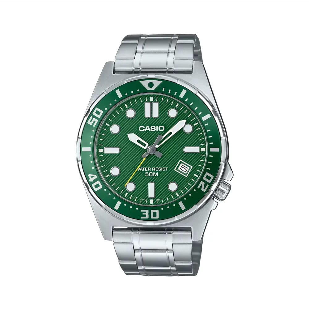 ساعت مردانه کاسیو کوارتز مدل MTD-135D-3AV