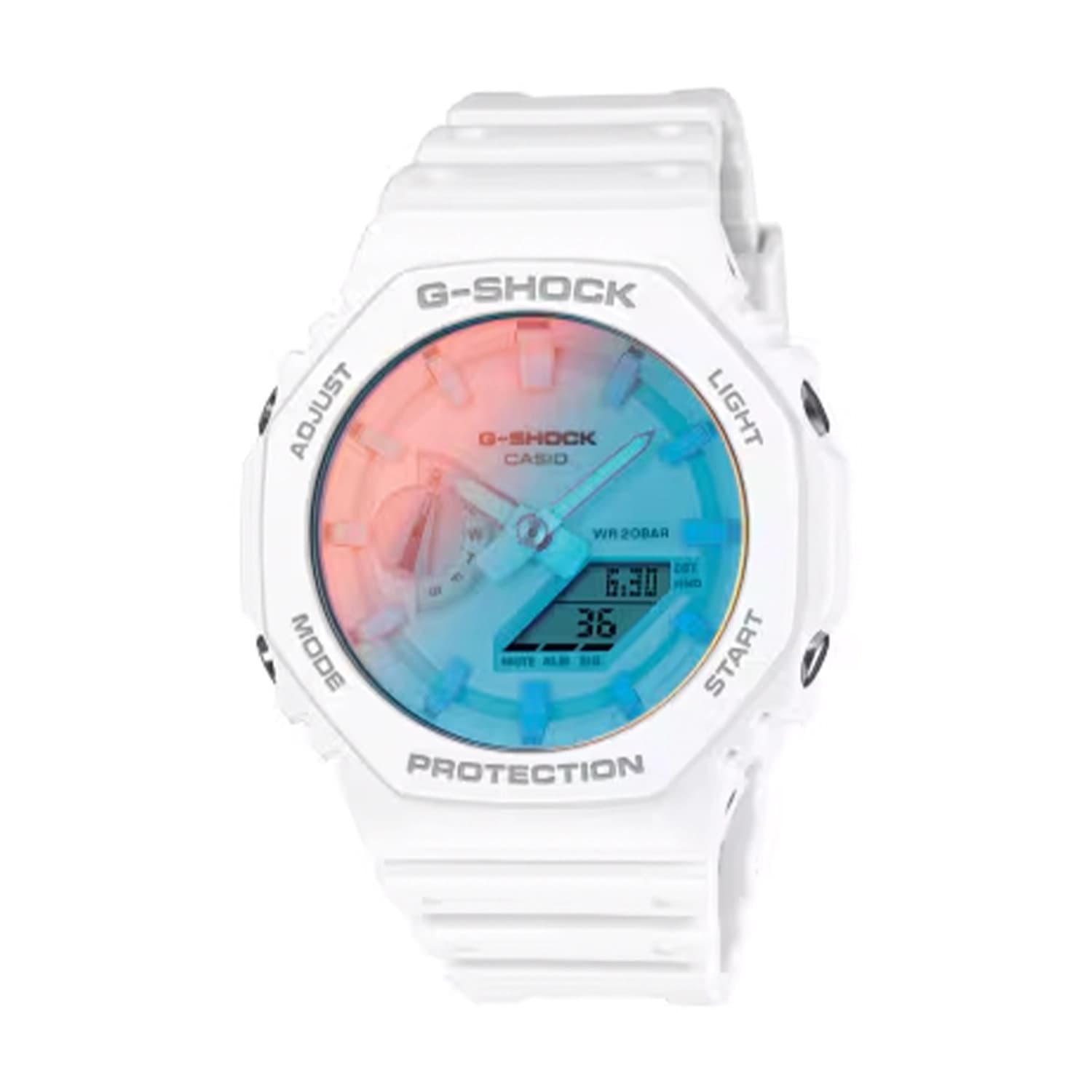 ساعت مردانه کاسیو جی شاک مدل GA-2100TL-7A — تصویر ۵