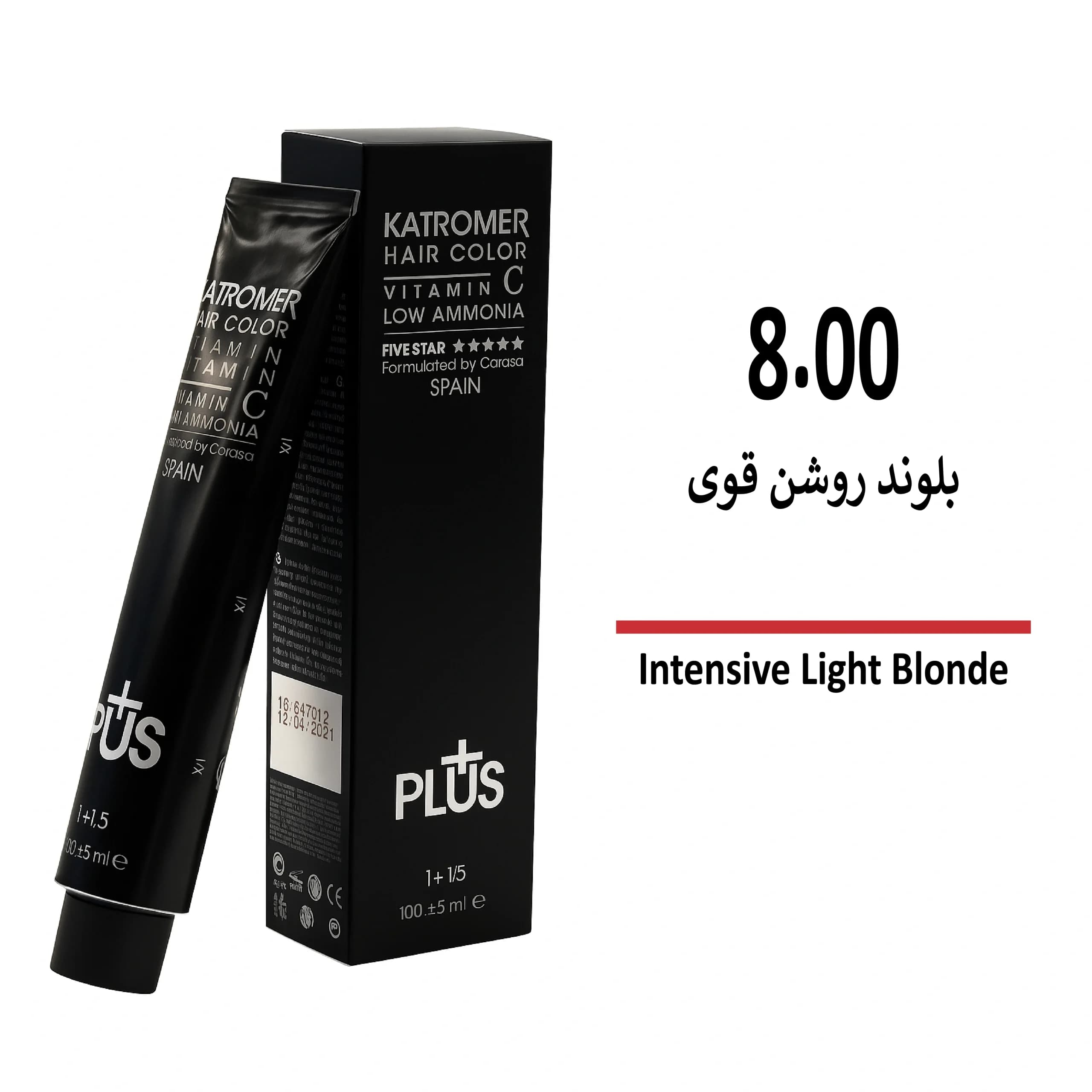 رنگ مو کاترومر بلوند روشن قوی 8/00
