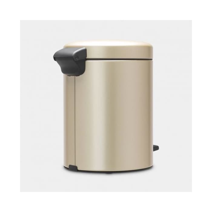 سطل زباله 5 لیتر طلایی مات برابانتیا | Brabantia NEWICON PEDAL BIN — تصویر ۶