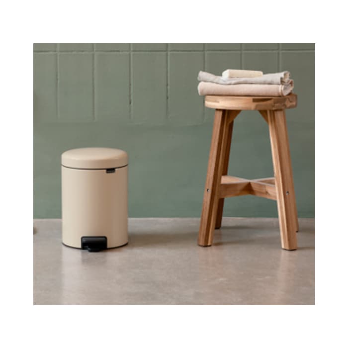 سطل زباله 3 لیتر بژ برابانتیا | Brabantia NEWICON PEDAL BIN — تصویر ۲