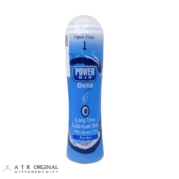 ژل تاخیری دلتا پاورمن مدل Long Time حجم 60 میلی لیتر