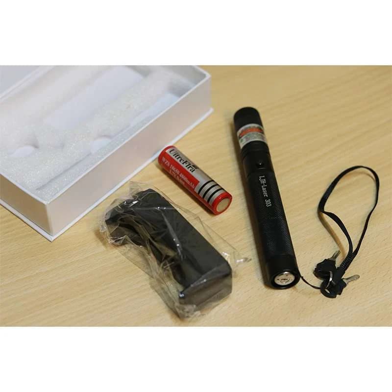 لیزر پوینتر حرارتی مدل Laser 303 با برد 12 کیلومتر کد N161 — تصویر ۲
