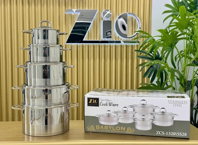 سرویس قابلمه برند زیو مدل 1320 / ZIO ZCS-1320 — تصویر ۲