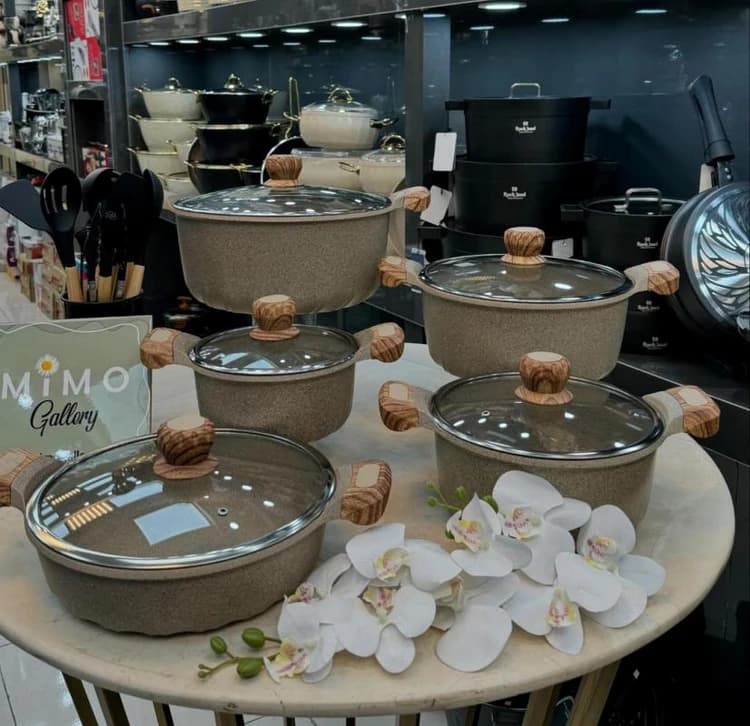 سرویس قابلمه اصلی برند برلین مدل 2250 / BERLIN BE-2250 — تصویر ۳