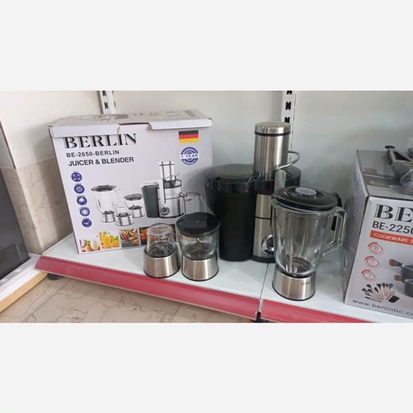 ابمیوه گیری 4 کاره برلین مدل 2650 / BERLIN BE-2650 — تصویر ۲
