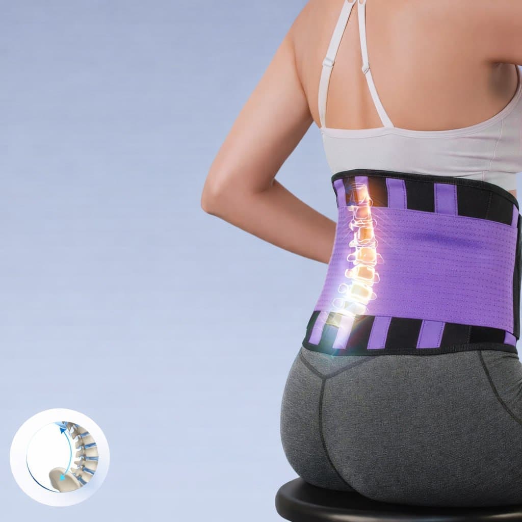 کمربند طبی و فرم دهنده ساعت شنی بدن و تسکین درد کمر ویست ترینر 2-WAIST TRAINER 001 — تصویر ۲