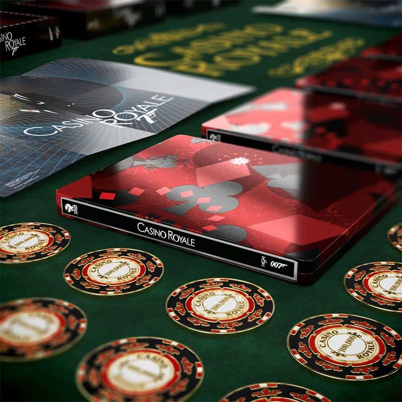 فیلم 4K اورجینال Casino Royale نسخه استیل بوک Titans of Cult — تصویر ۳