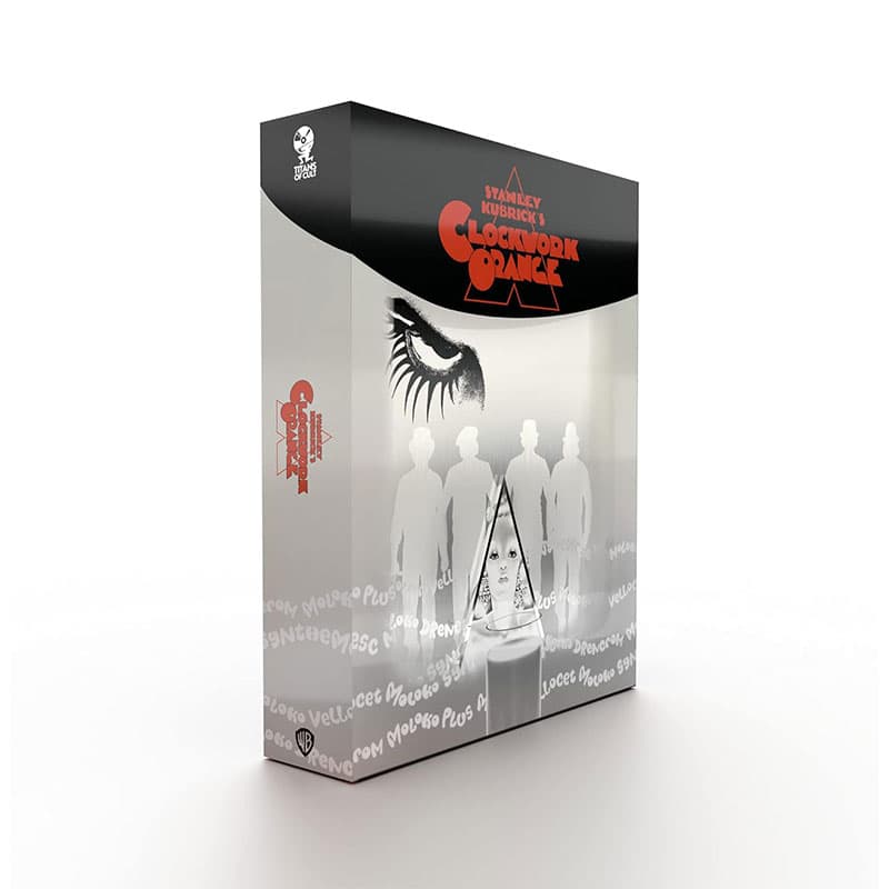 فیلم 4K اورجینال A Clockwork Orange نسخه استیل بوک Titans of Cult