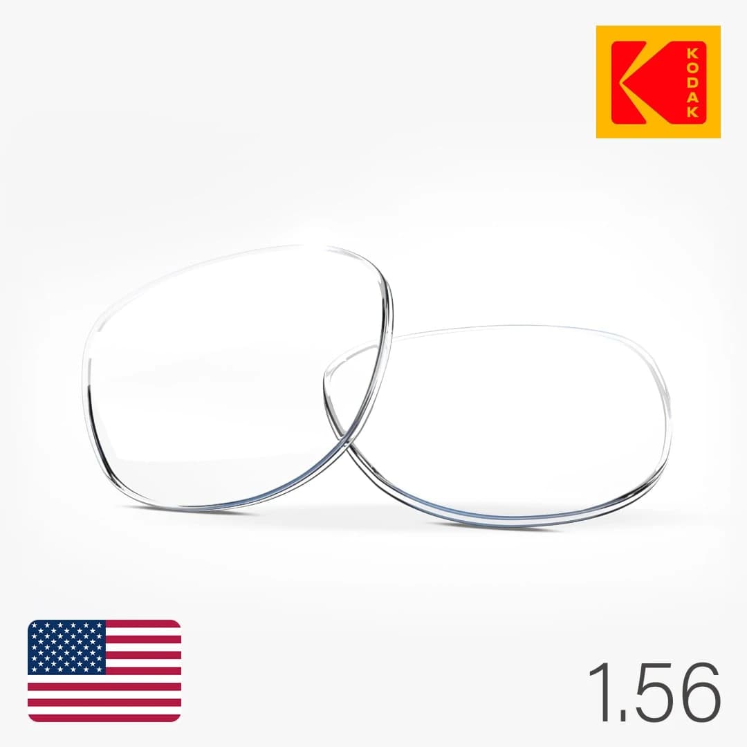 عدسی آنتی رفلکس کداک 1.56<br><span>Kodak Anti-Reflex 1.56</span>