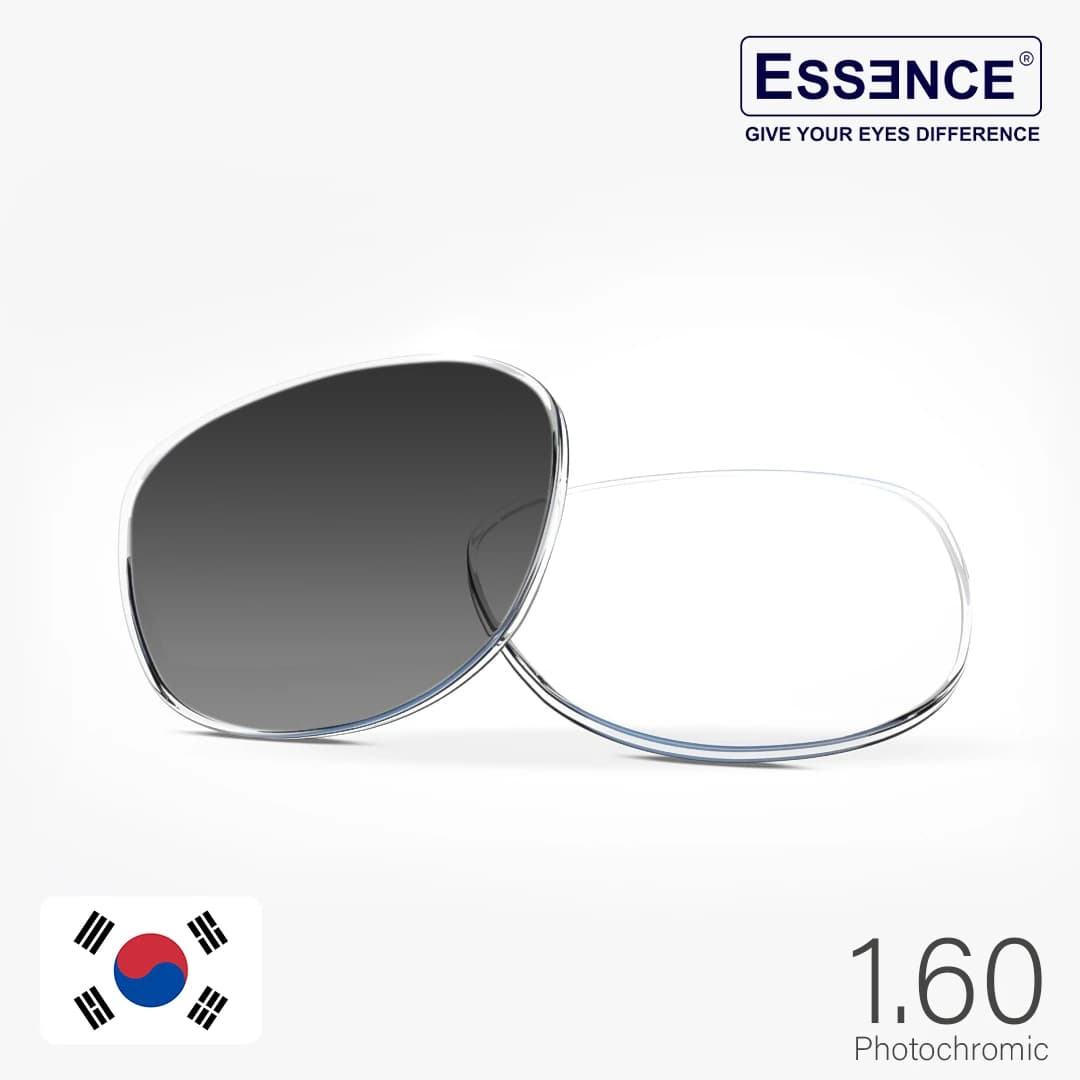 عدسی فتوکروم اسنس بلو پرتکت 1.6<br><span>Photochoromic ET Essence Blue Protect 1.6</span>