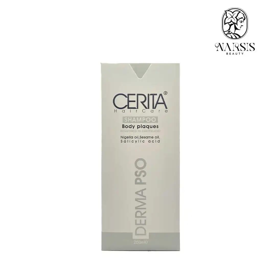 شامپو بدن پسوریازیس سریتا مدل Derma PSO حجم 250 میلی لیتر