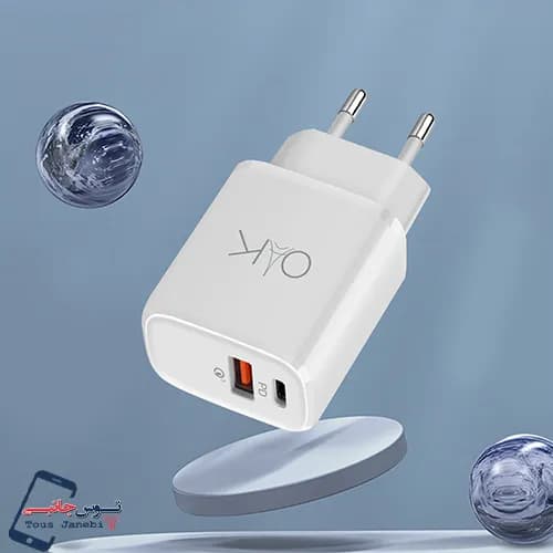 آداپتور 20 وات OAK مدل CH2100 — تصویر ۷