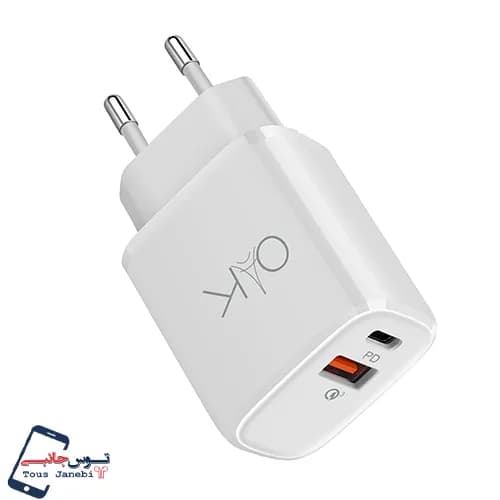 آداپتور 20 وات OAK مدل CH2100 — تصویر ۲