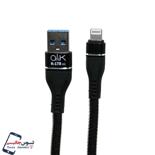 کابل آیفون OAK مدل K178