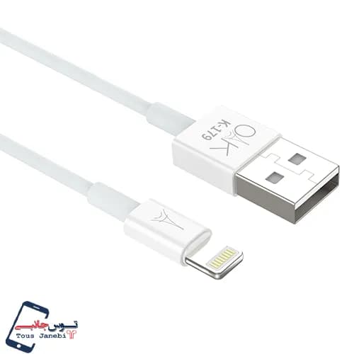 کابل آیفون OAK مدل K179 — تصویر ۲