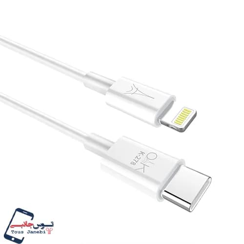 کابل تایپ سی به آیفون OAK مدل K278 — تصویر ۳