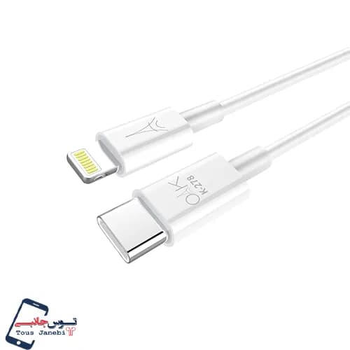 کابل تایپ سی به آیفون OAK مدل K278
