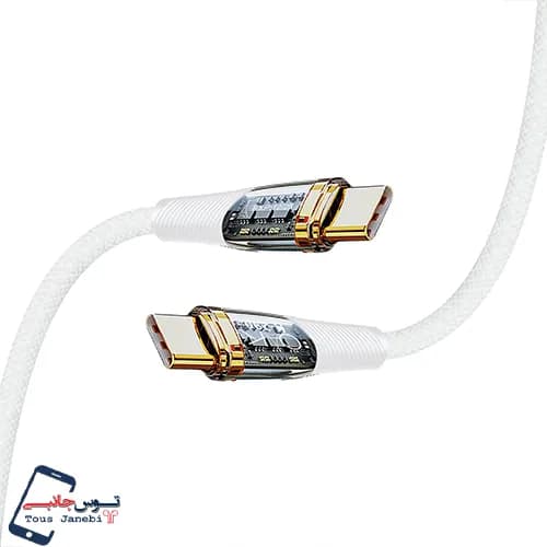 کابل شارژ تایپ سی به تایپ سی OAK مدل K290 — تصویر ۲