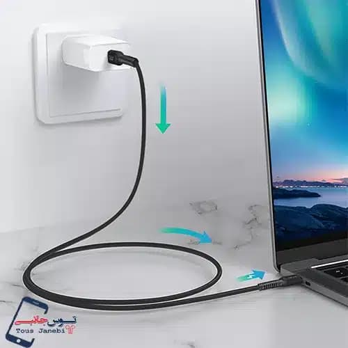 کابل شارژ تایپ سی به تایپ سی OAK مدل K285 — تصویر ۵