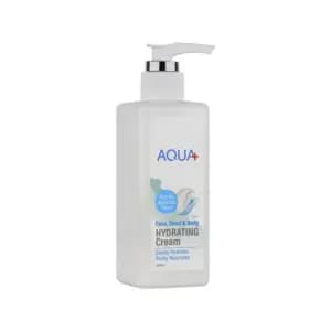 کرم آبرسان دست، صورت و بدن آکوا پلاس – AQUA+ Hydrating Cream — تصویر ۲