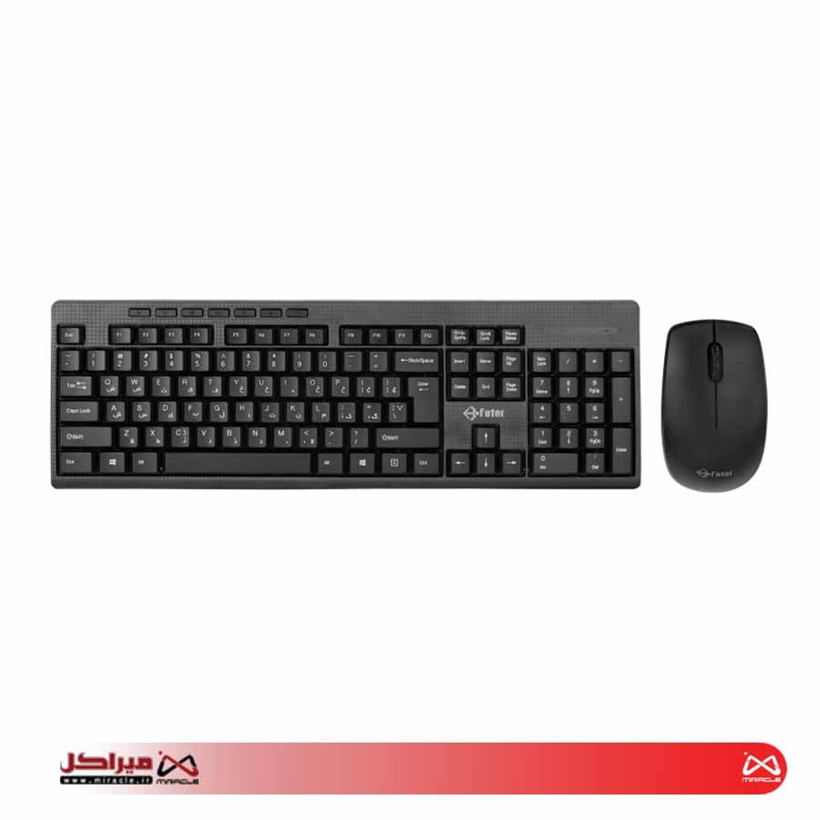 کیبورد و ماوس بی سیم فاطر COMBO CWN-4000B