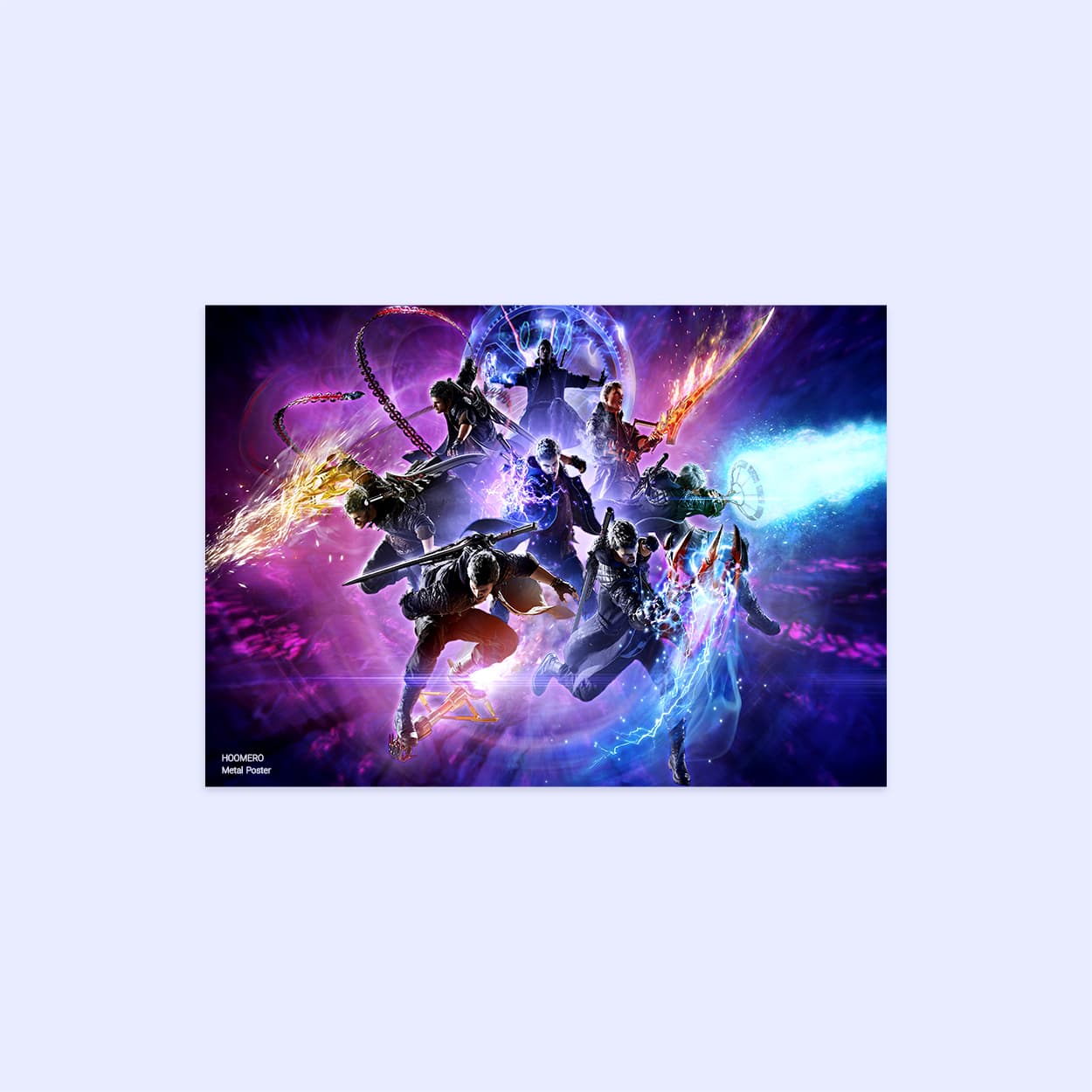 پوستر هومرو مدل فلزی طرح بازی Devil May Cry کد PS324